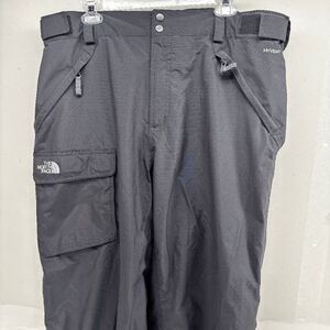 North Face Pants Men’s XL Gray HyVent Snowboard Ski Snow Winter Waterproof EUC